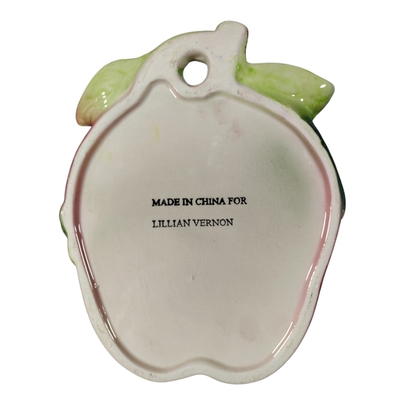 Vintage Lillian Vernon Apple‎ Wall Pocket - Picture 5 of 10